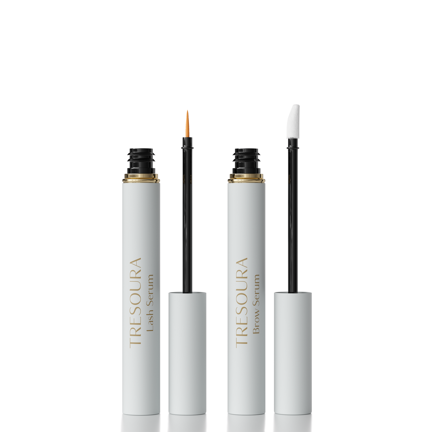 Tresoura Lash &amp; Brow Growth Kit with lash serum and brow serum bottles and applicators